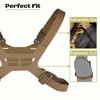 Let Me Be Lightweight Airsoft Chest Vest for Molle Plate