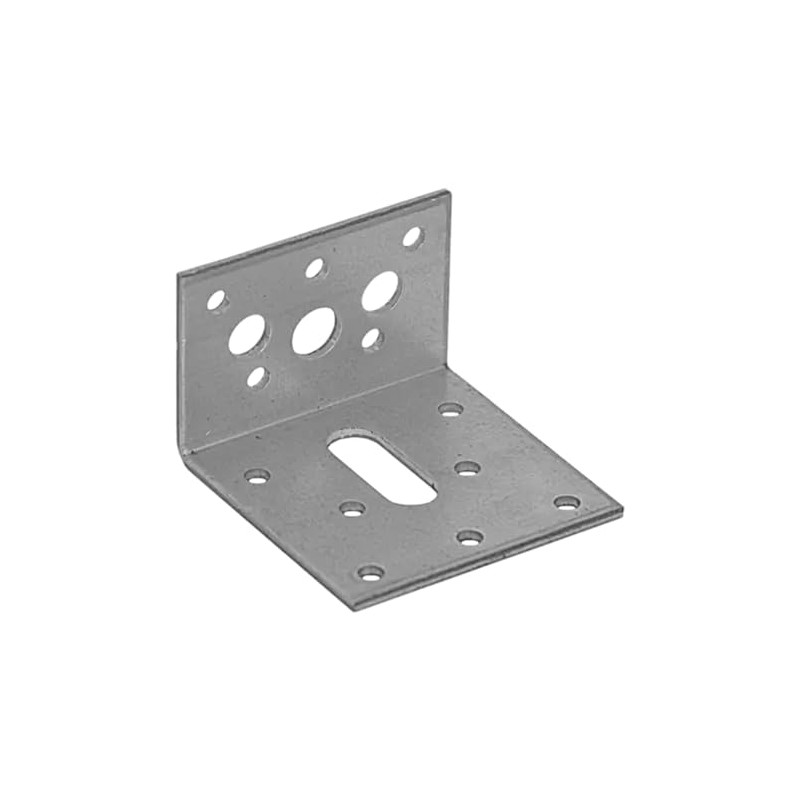 60mm x 40mm x 60mm Galvanised Adjustable Angle Brackets for
