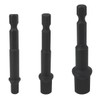 XSPANDER Updated 3pcs Socket Adapter Set DW2541IR, DW2542IR, DW2547IR Compatible