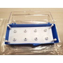 Unbranded Ted Pella Storage Box for 8 12.7mm dia. pin mounts 16716