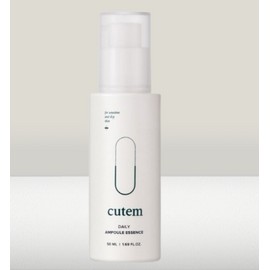 Q-TEM Hypoallergenic Daily Ampoule Essence 50ml / 큐템 저자극성 데일리 앰플 에센스 50ml