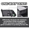 G-PLUS Headlights Assembly Fit For 2009-2012 Dodge Ram 1500 2500