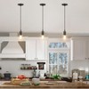 Licperron Vintage Pendant Light Fitting Kit, Braided Flex Ceiling Pendant