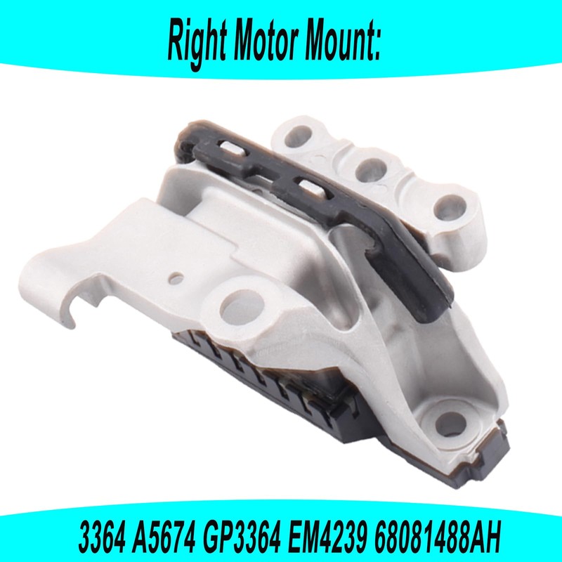 Engine Motor Mount & Trans Mount Compatible with 2013-2016 Dodge