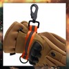 [ 2 Pack ] Firefighter Gloves Strap with D-RING |