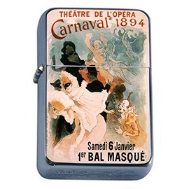 Silver Flip Top Oil Lighter Vintage Poster D-083 Andalucia On The Beach Footprints