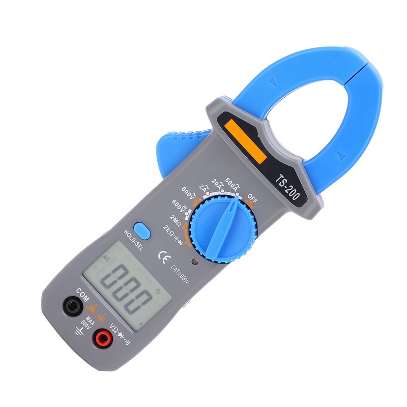 TS‑200 600A/600V High Accuracy Clamp Meter Anti Burn Multifunctional Digital