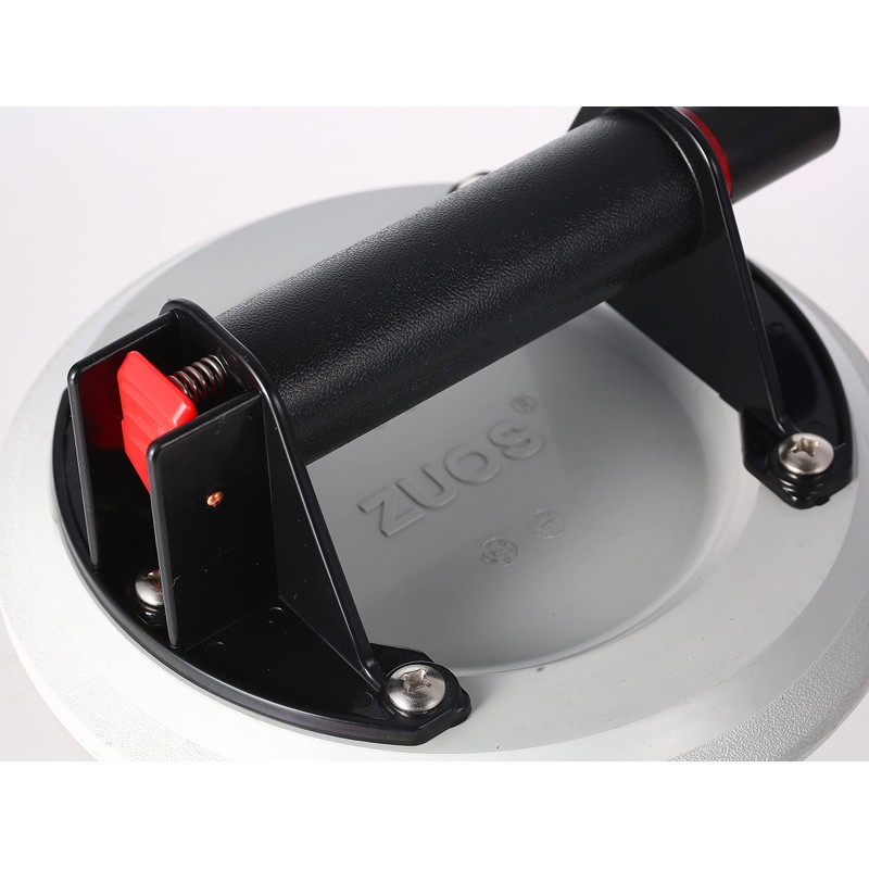 ZUOS 8" Glass Suction Cup Heavy Duty Hand-held Glass Lifter,