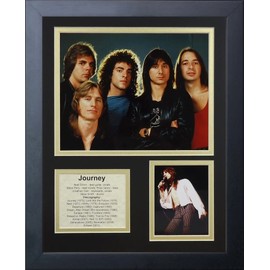 Legends Never Die Journey Framed Photo Collage, 11 by 14-Inch, Black