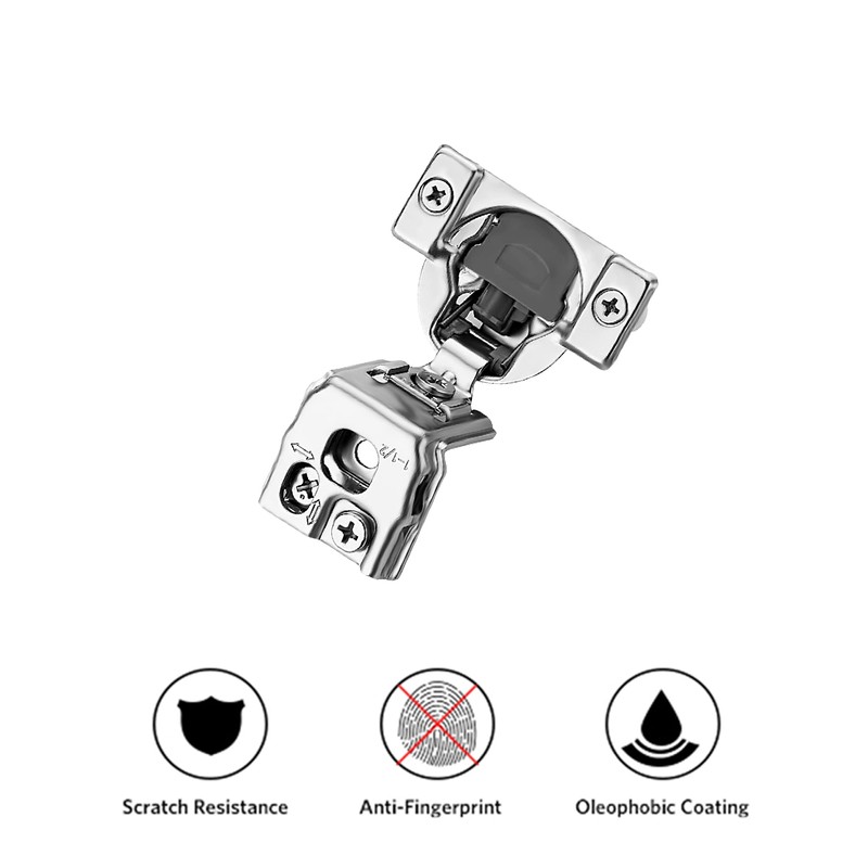 Ravinte 50 Pack 25 Pair 1-1/2 inch Overlay Cabinet Hinges