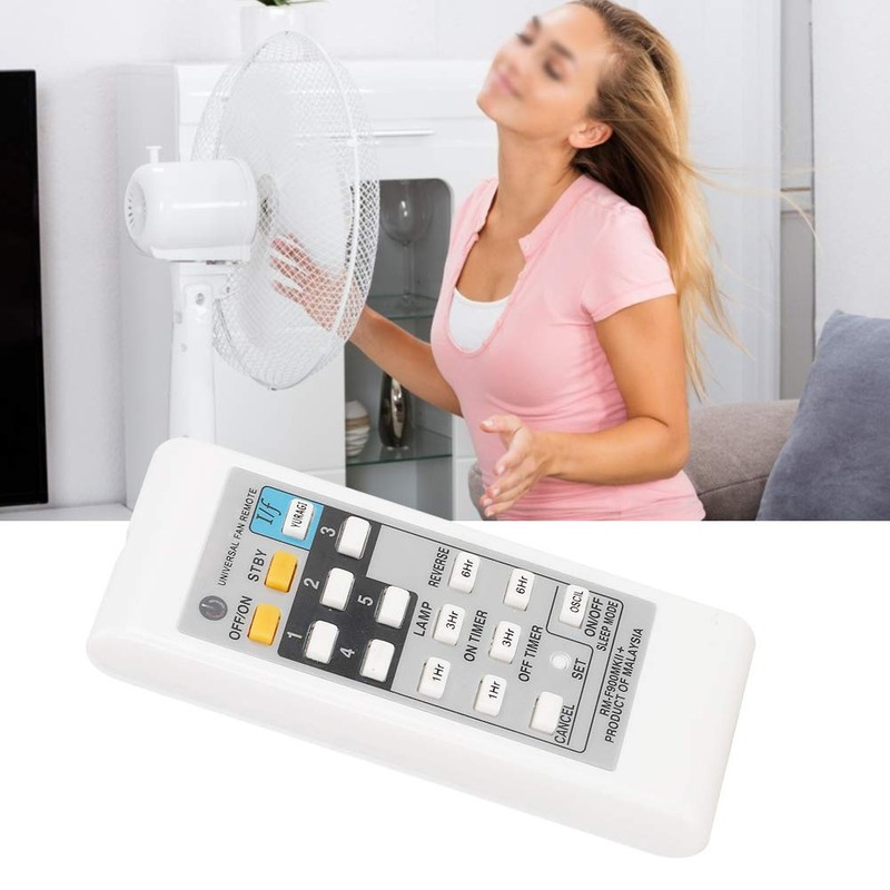 Tangxi Electric Fan Remote Control, ABS White Universal Electric Fan
