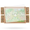 500 Piece Puzzle Board with Drawers, Small Puzzle Board 14"