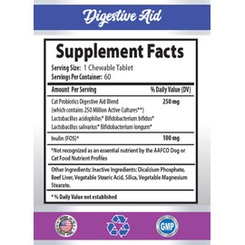 PET SUPPLEMENTS cat Allergy Relief Treats - CAT PROBIOTICS - Immune Support - Savory Beef Flavor - Natural Formula - cat probiotics Organic - 3 Bottles (180 Treats)