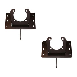 Mytee Products 2 Pack Heavy Duty Bumper Mounting Bracket Compatible w/ T660 2007-2020 - Bumper Bracket Replaces N11-1187, OE Aftermarket 3452857, Automann 563.5902, 564.59187, AM56459187