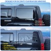 Rear Side Window American Flag Decals Fit for 2005-2009 Hummer
