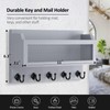 Nekon Mail and Key Holder for Wall Decorative, 11 Inch
