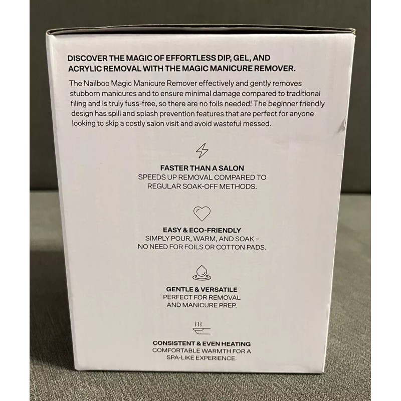 Nailboo Magic Manicure Remover Effortless Soak-Off Removal