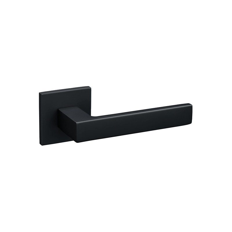 Gavroche Black Door Handles Door Hardware Set for Doors Thin