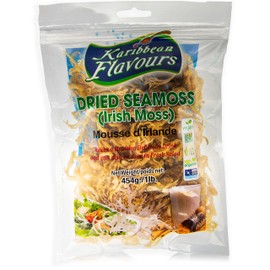 Dried Sea Moss (16 Oz (pack of one)) - Caribbean Superfood - Wildcrafted Seedstock - Ethically Harvested - Makes Over 10 Quarts
