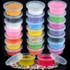Augshy 40 Pack Small Slime Containers with Lids, Jello Shot