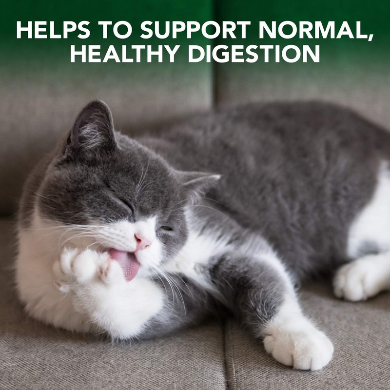 Vet’s Best Cat Hairball Relief Digestive Aid, Vet Formulated Hairball