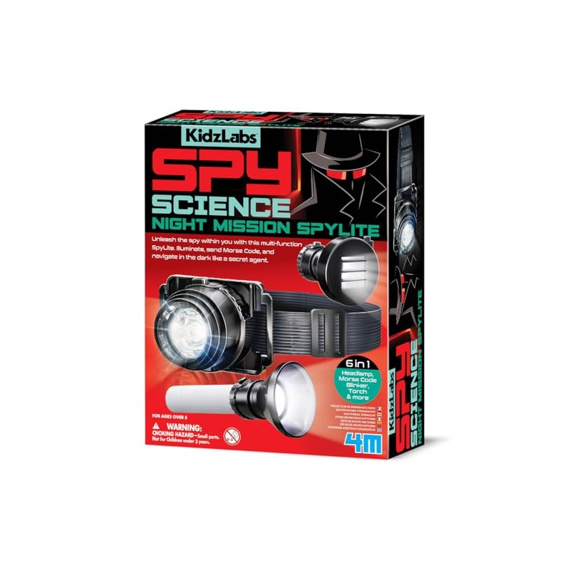 KidzLabs - Spy Science Night Mission Spylite, Science and Technology