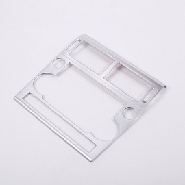 Car Matte Silver ABS Plastic Mode button Decoration Frame Trim For Discovery Sport 2015-2018 Car Accessories