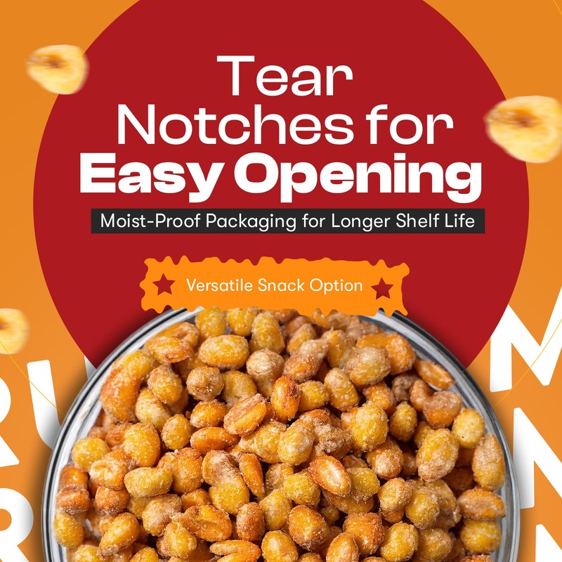 Three Amigos Corn Nuts Suger Free, 100% Vagan, Peanut Free