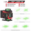 Revvstark Laser Level with Tripod, 4x360° Green Line Laser Tool