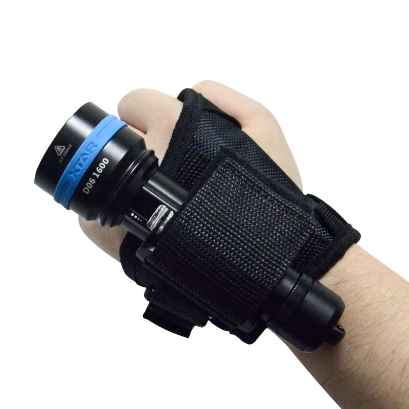 XTAR Goodman Style Glove Hand-Free Torch Holder Soft Hand Mount