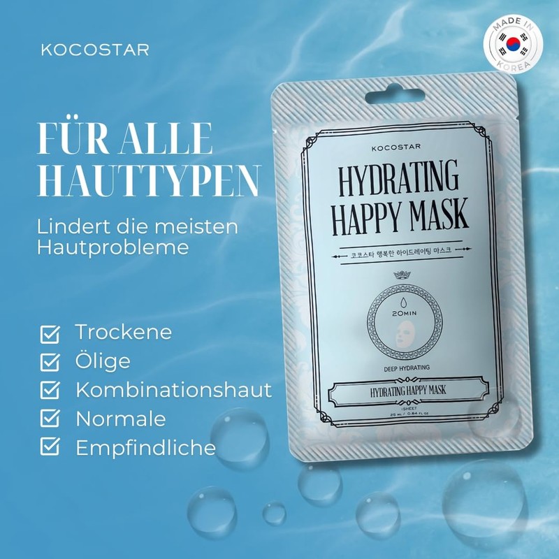 Hydrating Happy Mask Pack of 10
