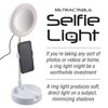 VFM - Social Media 17.5cm LED Ring Light with Phone