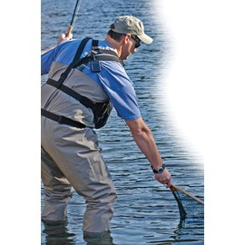 Gear Keeper Hammerhead Industries Net Retractors RT3-0032 – Features Various Mounting Options with QC-II Split Ring Accessory – Ideal for Fly Fishing and Kayak Fishing - Made in USA