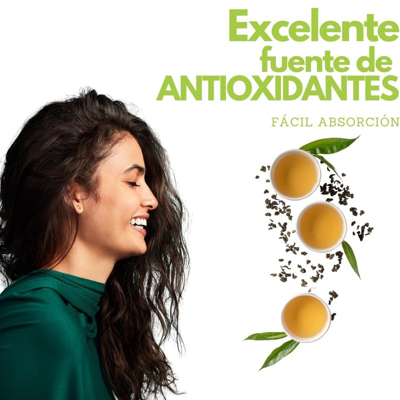 Té Verde Cápsulas con 500mg - Extracto 100% Natural -