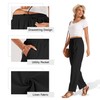 TOPYOGAS Womens High Waist Drawstring Stretch Casual Pants Summer Loose