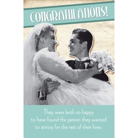 Congratulations Wedding Day Card, Funny Wedding Greeting Card, Emotional Rescue Wedding, Greetings Card, Congratulations Wedding Day Cards, Wedding Day Cards, 159x235mm