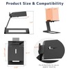 PUTORSEN Desk Speaker Stands,Desktop Speaker Stands for Most Small &