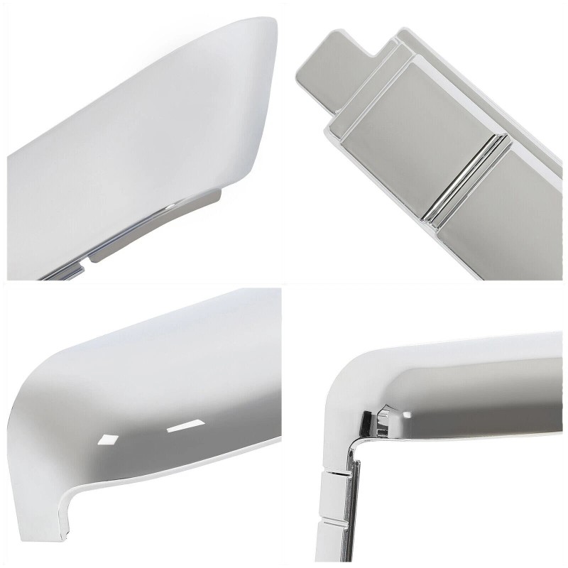 XTREME TRUX Polished Chrome Mirror Cap Covers Trim Set For