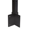Senmit Cable Railing Corner Post Fascia Mount-Stainless Steel Square Weldless