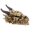 Ancient Fossil Stryker Dragon Head Incense Burner Statue Figurine Sculpture