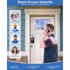 Keyless Entry Door Lock, Smart Keypad Deadbolt for Front Door,