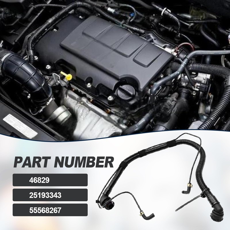 PCV Valve Hose with Bypass Valves for Buick and Chevy