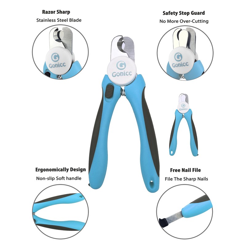 gonicc Dog & Cat Pets Nail Clippers and Trimmers -