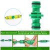 CaLeQi 2PCS Double Male Hose Connectors & 4PCS End Quick