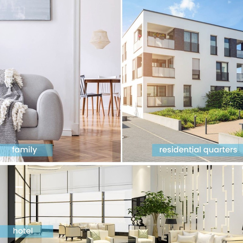 220V Wired Doorbell Manual Ding Bell Chime for Home Hotel