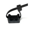 Nylon Cable Tie Base Bracket Screw Mount Black 50 4.8mm