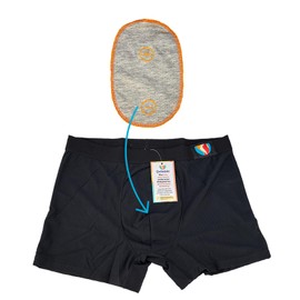 Post Urinary Dribbling Underwear for Men by Dribble - Male Urinary Dribbling and Incontinence Underwear with Graphene Crotch Provides Comfort and Confidence All Day Long - 1 Pair (Large)