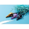 Top Plaza Healing Crystal Stone Necklace Raven Skull Pendant Necklace