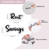 NICOOTH NICOOTHBudget Binder Cash Envelopes A6 Money Saving Binder with