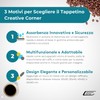 Creative Corner Saugfähige Küchenmatte aus Kieselgur - Abtropfmatte für Geschirr,